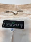 Berwin & Wolff Berwin & wolf bavorské lněné sako, velikost 46 — second hand, velmi dobrý — detail 2