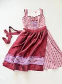Spieth&wensky bavorské šaty / dirndl / kroj, velikost L — second hand, velmi dobrý — detail 1