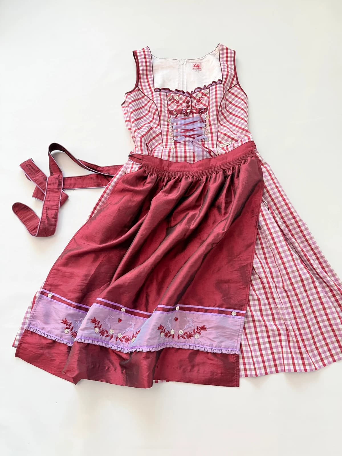 Spieth&wensky bavorské šaty / dirndl / kroj, velikost L — second hand, velmi dobrý