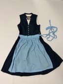 MarJo bavorské šaty / dirndl / kroj, velikost 36 — second hand, velmi dobrý — detail 1