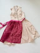 Marjo bavorské šaty / dirndl / kroj, velikost 34 — second hand, velmi dobrý — detail 1