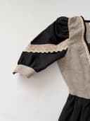 Hagro bavorské šaty lněné / dirndl, velikost 42 — second hand, velmi dobrý — detail 7