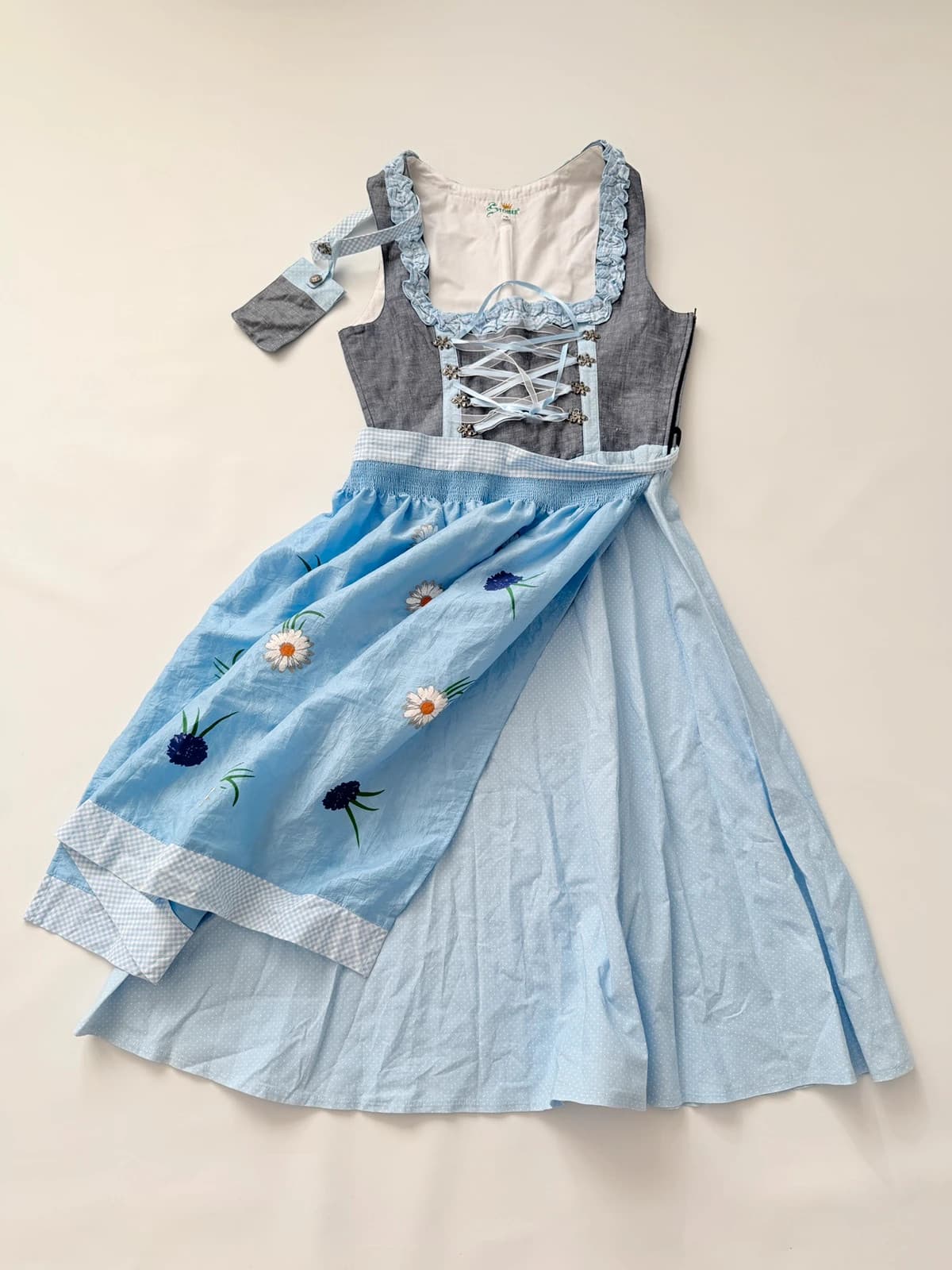 Stoiber bavorské šaty / dirndl / kroj, velikost 36 — second hand, velmi dobrý