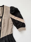 Hagro bavorské šaty lněné / dirndl, velikost 42 — second hand, velmi dobrý — detail 5