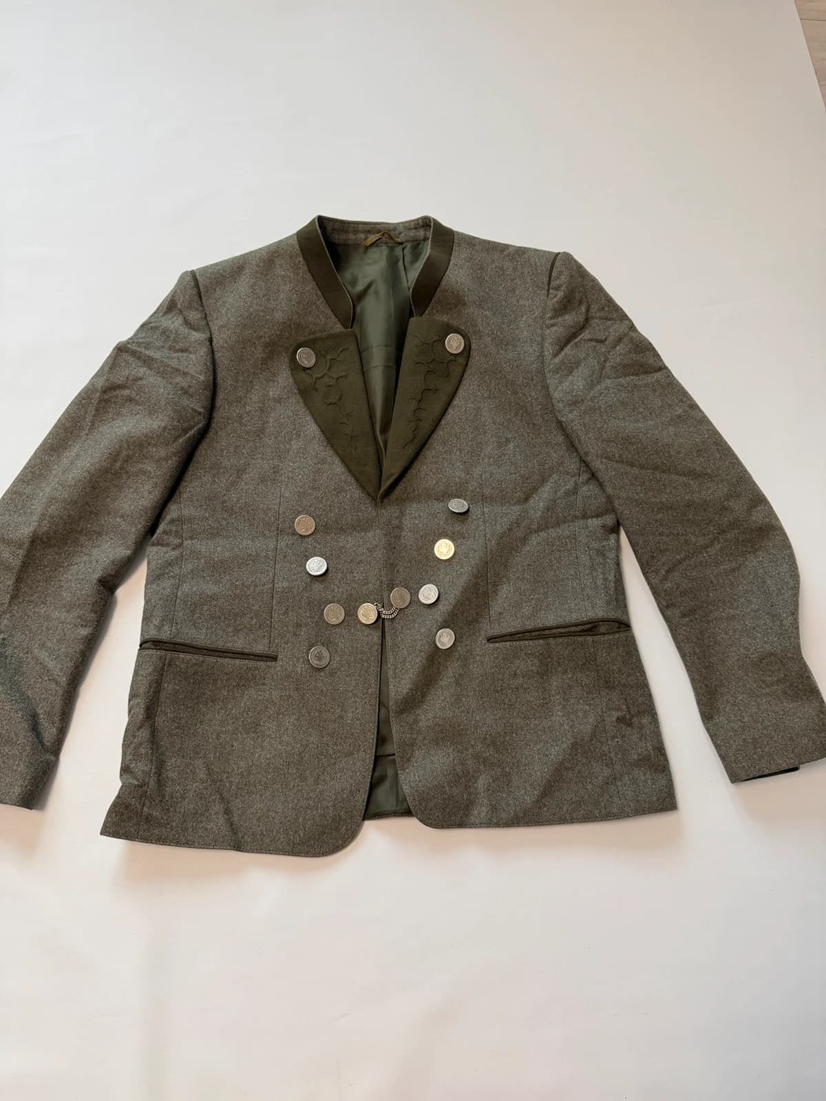 Rossberger bavorské sako, velikost 50 — second hand, velmi dobrý