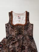 Rose dirndl bavorské šaty, velikost 38 — second hand, velmi dobrý — detail 3
