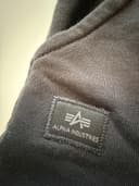 Alpha Industries teplaky, velikost S — second hand, velmi dobrý — detail 3