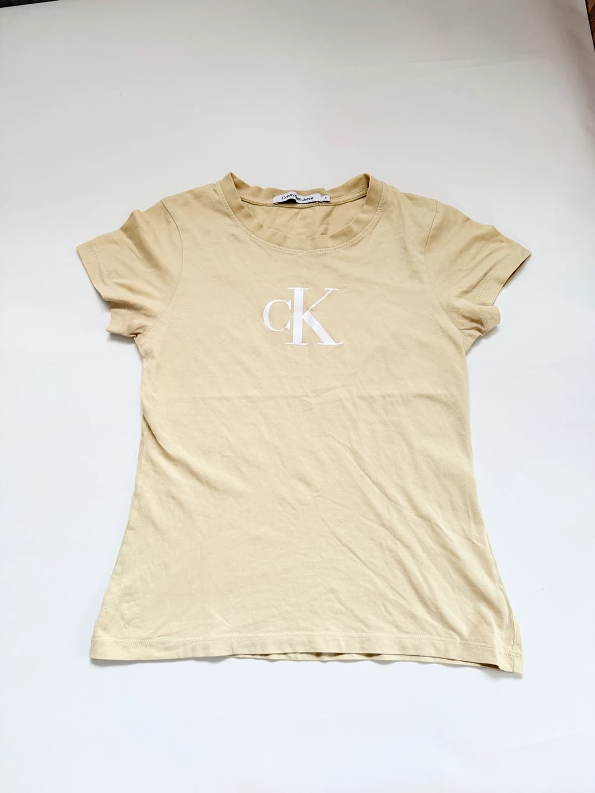 Calvin Klein triko, velikost S — second hand, velmi dobrý