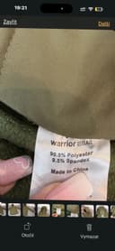Warrior Wear softshellová bunda, velikost XL — second hand, velmi dobrý — detail 14