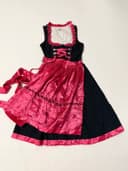 Esmara bavorské šaty  / Dirndl / kroj, velikost 32 — second hand, velmi dobrý — detail 1