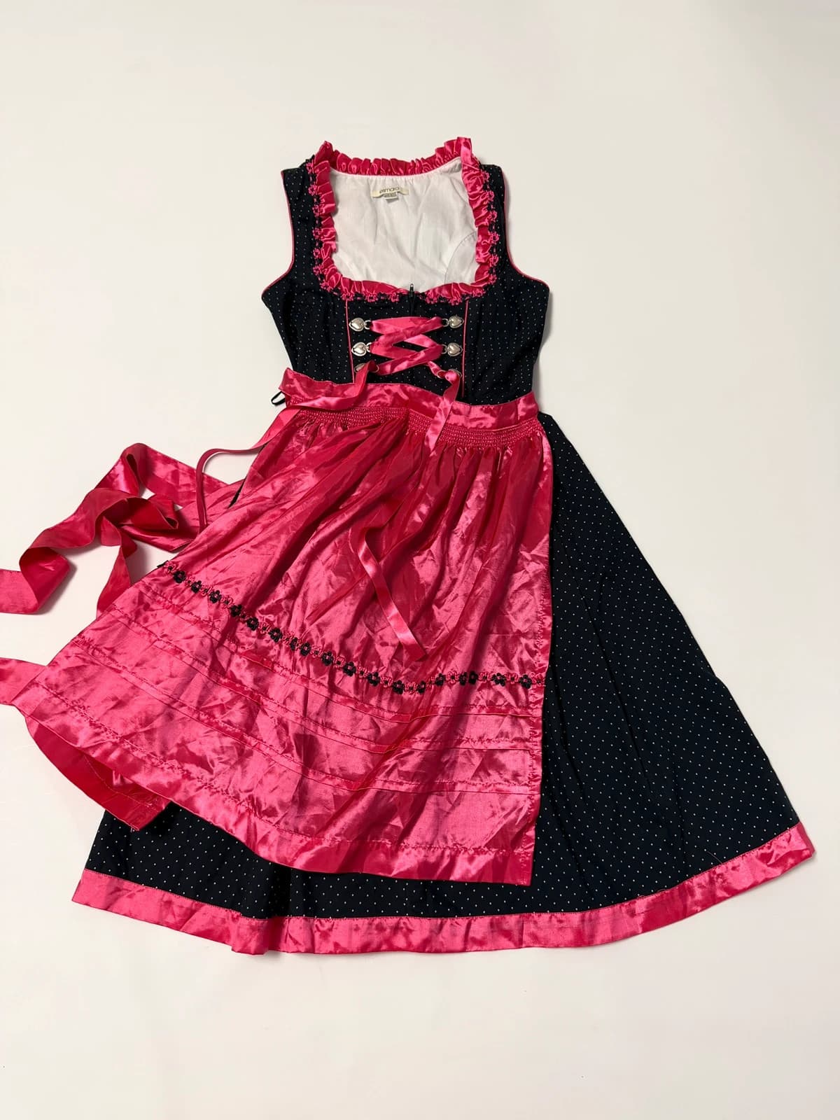 Esmara bavorské šaty  / Dirndl / kroj, velikost 32 — second hand, velmi dobrý