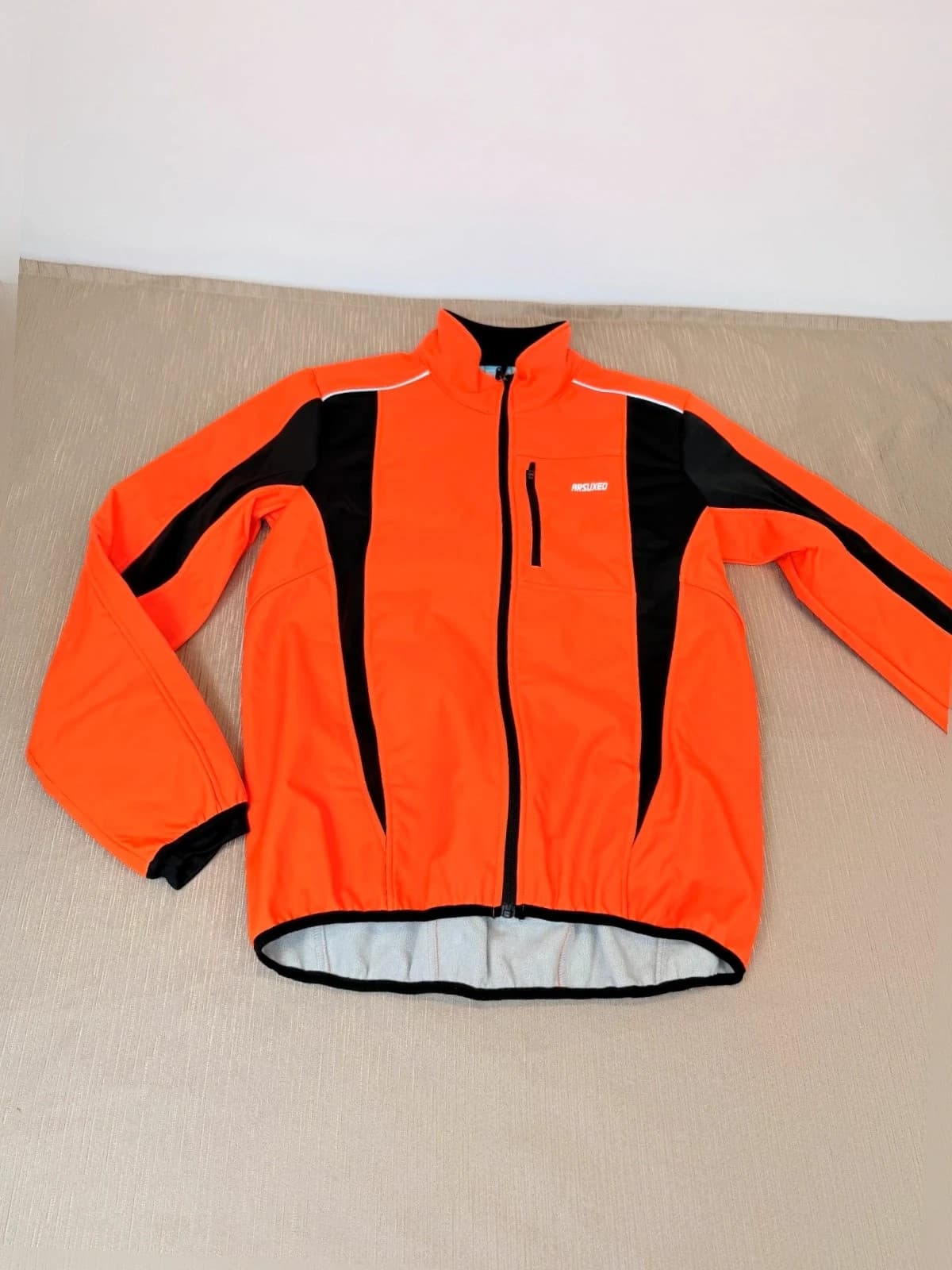 Arsuxeo cyklisticka softshellová bunda, velikost L — second hand, velmi dobrý