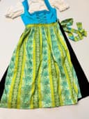 C&A bavorské šaty / dirndl / kroj, velikost 44 — second hand, velmi dobrý — detail 2
