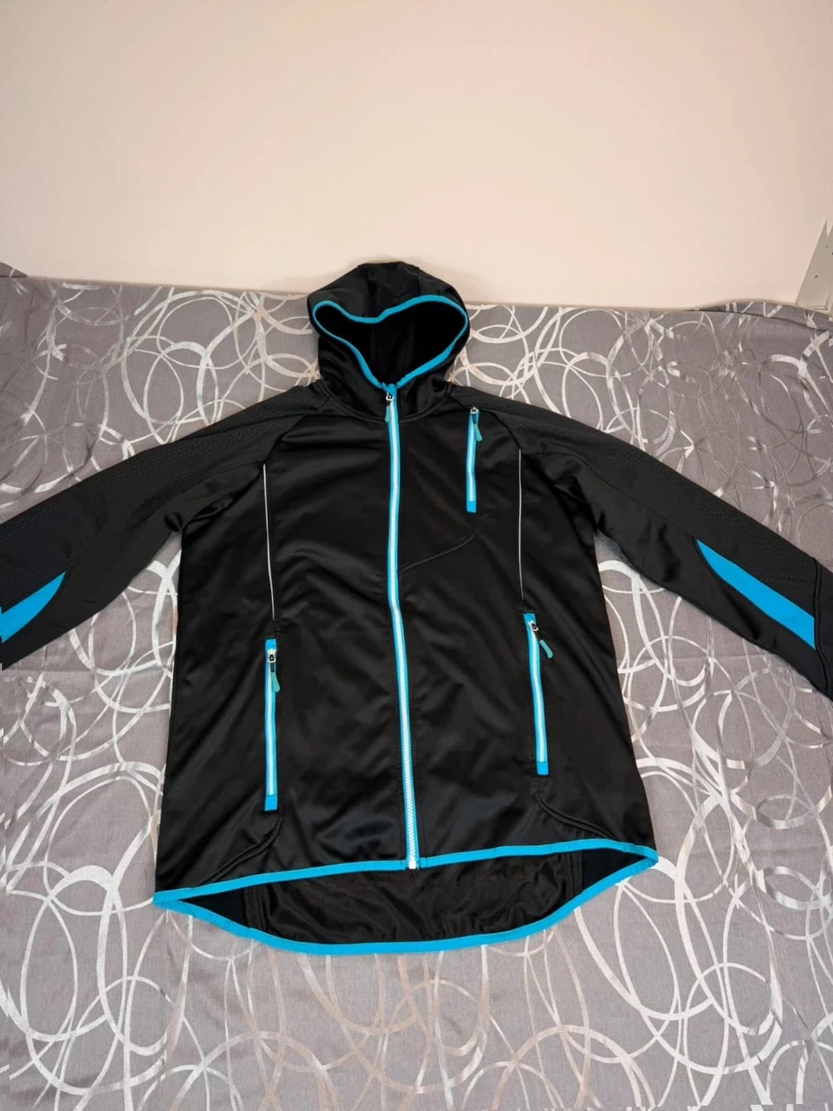 Crivit cyklistická softshellová bunda, velikost 52 — second hand, velmi dobrý