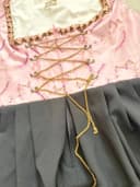 Turi bavorské šaty / dirndl / kroj, velikost 46 — second hand, velmi dobrý — detail 4