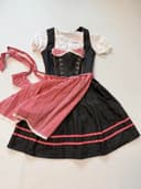 Krüger Madl Krüger bavorské šaty / dirndl / kroj, velikost 34 — second hand, velmi dobrý — detail 1