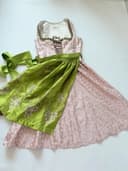 Bavorské šaty / dirndl / kroj Tramontana, velikost 38 — second hand, velmi dobrý — detail 1