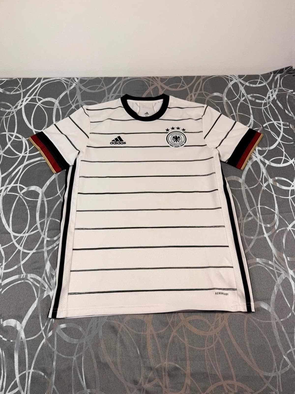 Adidas triko / dres, velikost M — second hand, velmi dobrý