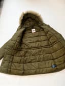 Tommy Hilfiger kabát / parka péřový, velikost M — second hand, velmi dobrý — detail 4