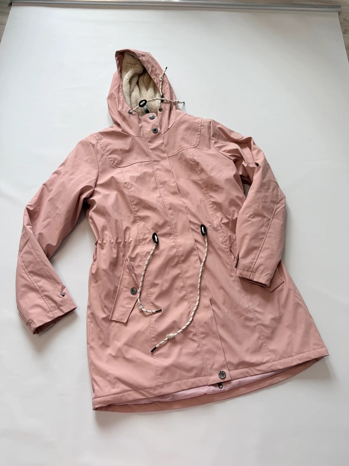 Nepromokavý kabát Gina, velikost XL — second hand, velmi dobrý
