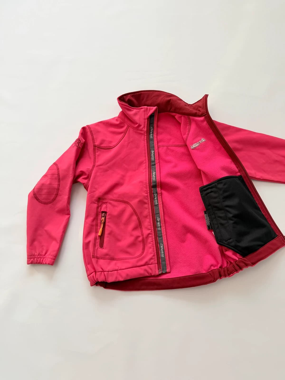 Bergans softshellová bunda, velikost 110 — second hand, velmi dobrý