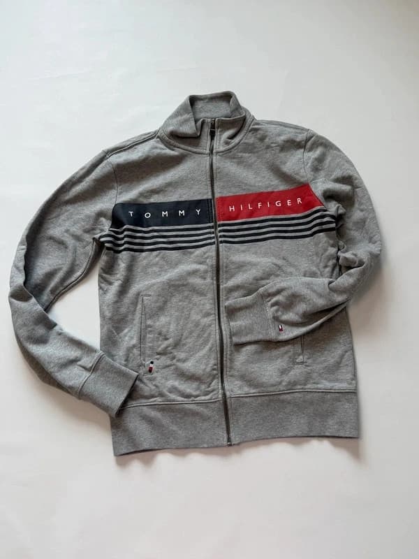 Tommy Hilfiger mikina, velikost M — second hand, velmi dobrý