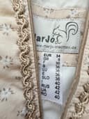 Marjo bavorské šaty / dirndl / kroj, velikost 34 — second hand, velmi dobrý — detail 3