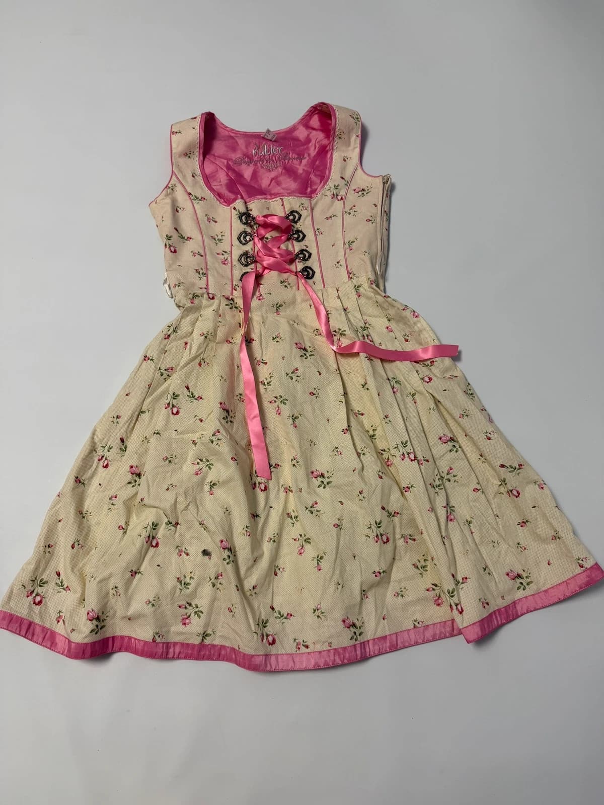 Nübler Nubler bavorské šaty  / Dirndl / kroj, velikost 36 — second hand, velmi dobrý