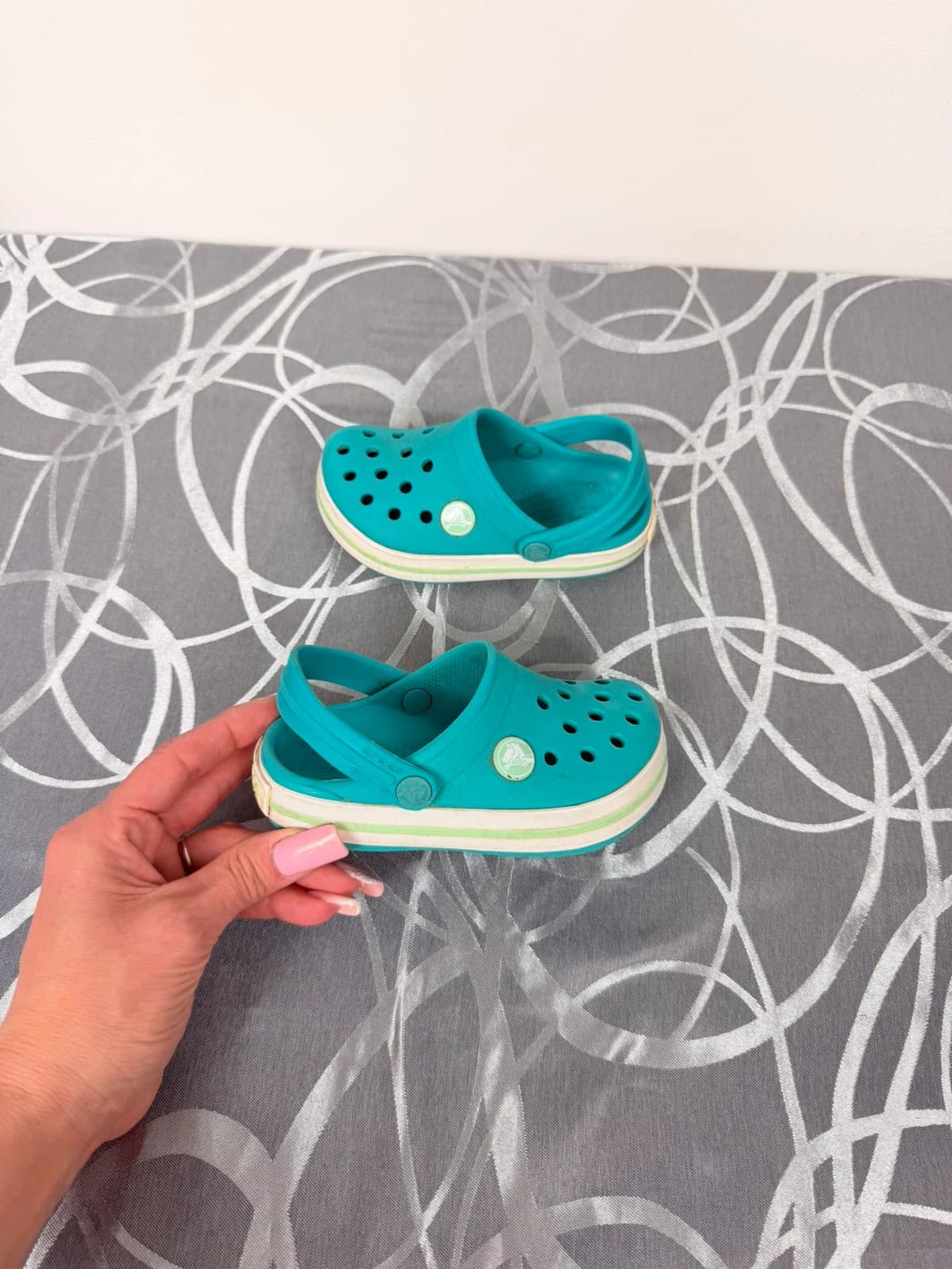 Crocs boty / pantofle / sandále, velikost 24 — second hand, dobrý