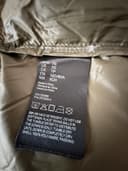 H&M péřový kabát, velikost XS — second hand, velmi dobrý — detail 5