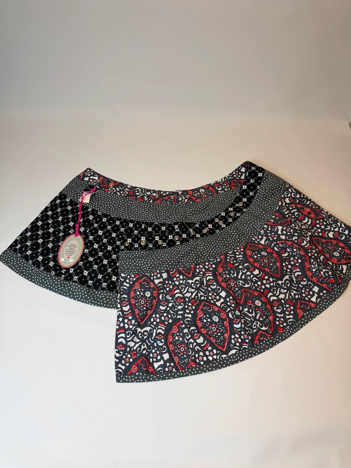 Moshiki sukně zavinovací, velikost One size — second hand, nové s visačkou