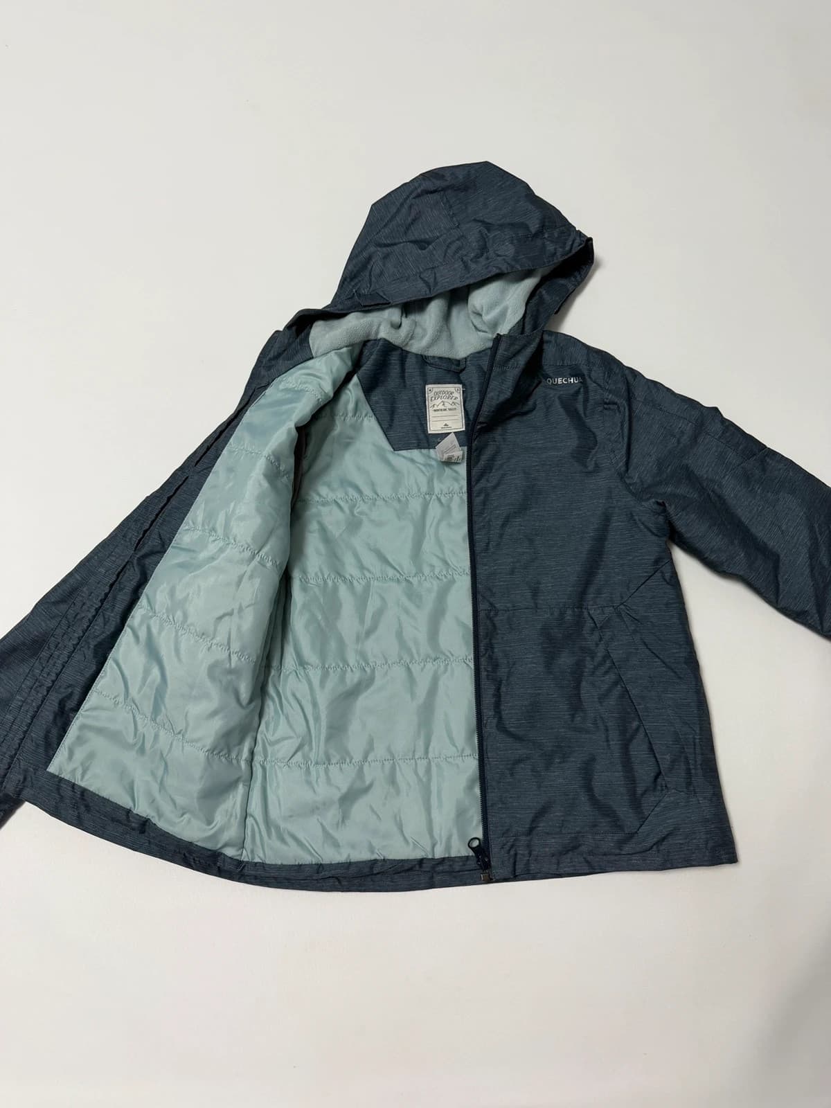 Quechua bunda přechodová, velikost 134 — second hand, velmi dobrý