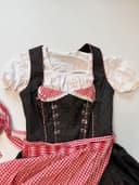 Krüger Madl Krüger bavorské šaty / dirndl / kroj, velikost 34 — second hand, velmi dobrý — detail 4