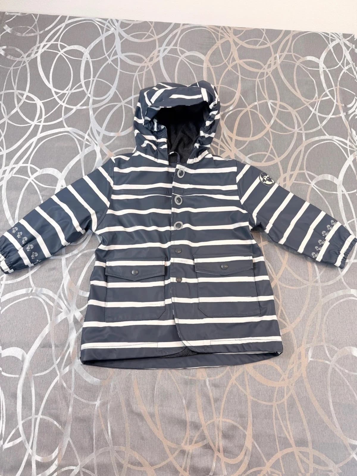 schmuddelwedda nepromokavá bunda, velikost 92 — second hand, velmi dobrý