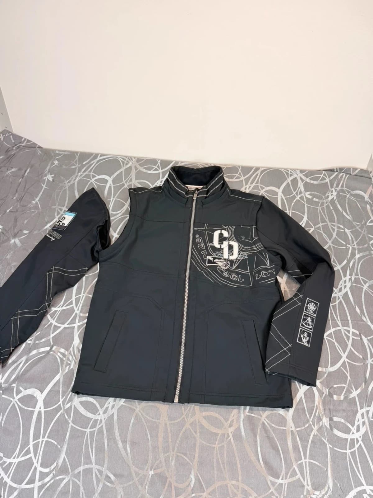 Camp David softshellová bunda / vesta, velikost L — second hand, velmi dobrý