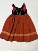 Bez značky bavorské šaty / dirndl/ kroj, velikost 42 — second hand, velmi dobrý — detail 3