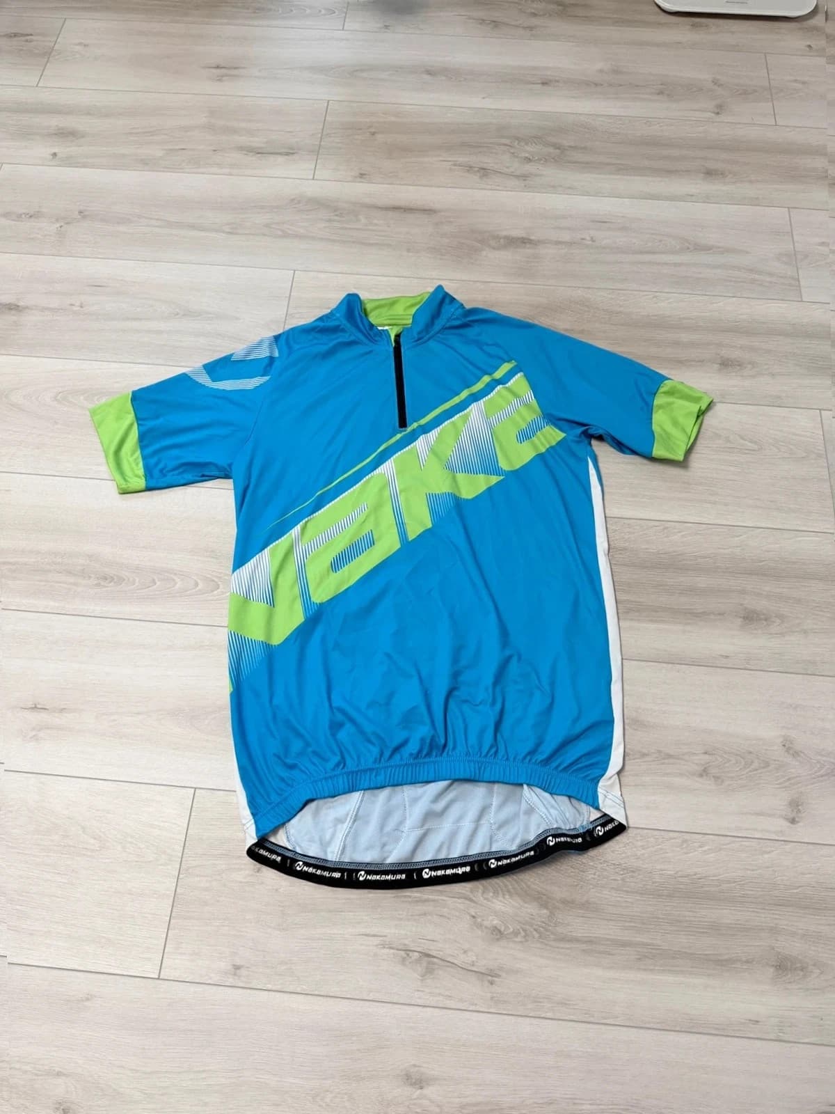 Nakamura cyklistický dres / triko, velikost XL — second hand, velmi dobrý