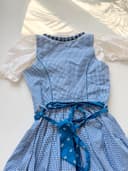Clarina bavorské šaty / dirndl / kroj, velikost 42 — second hand, velmi dobrý — detail 8