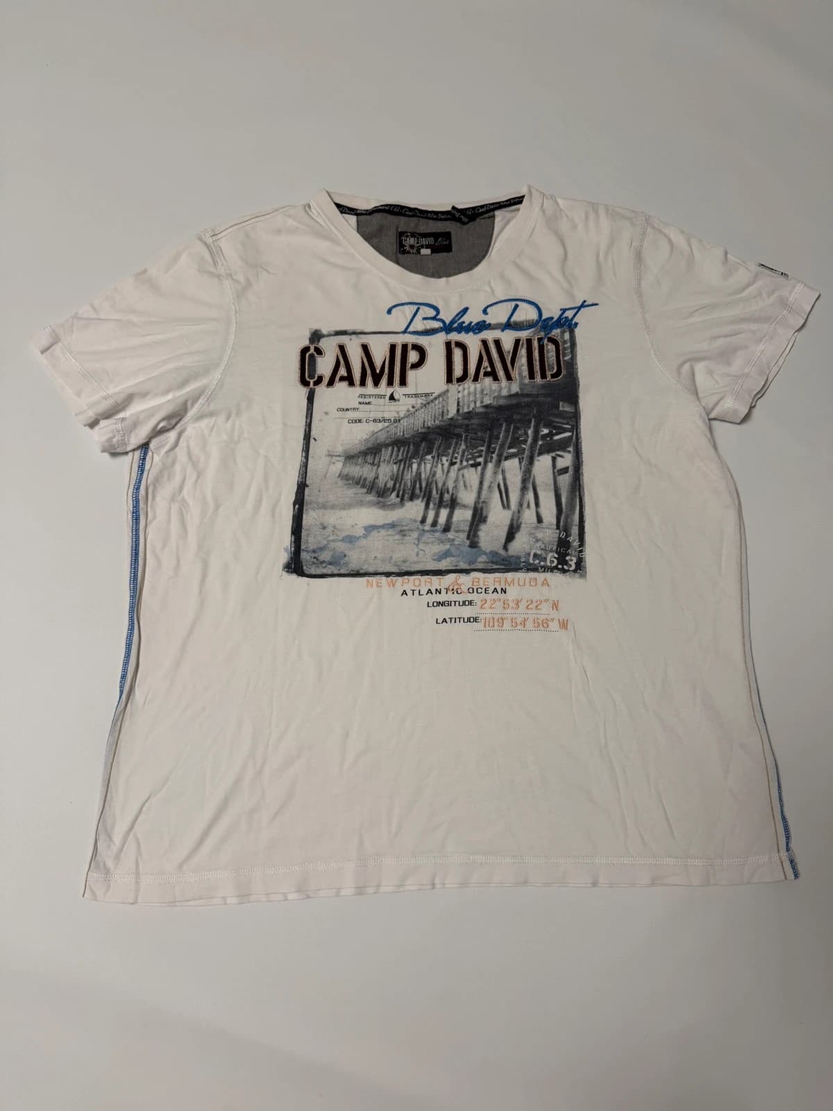 Triko Camp David, velikost XL — second hand, velmi dobrý