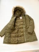 Tommy Hilfiger kabát / parka péřový, velikost M — second hand, velmi dobrý — detail 1