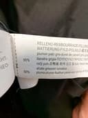 Zara péřová bunda, velikost 98 — second hand, jako nové — detail 11