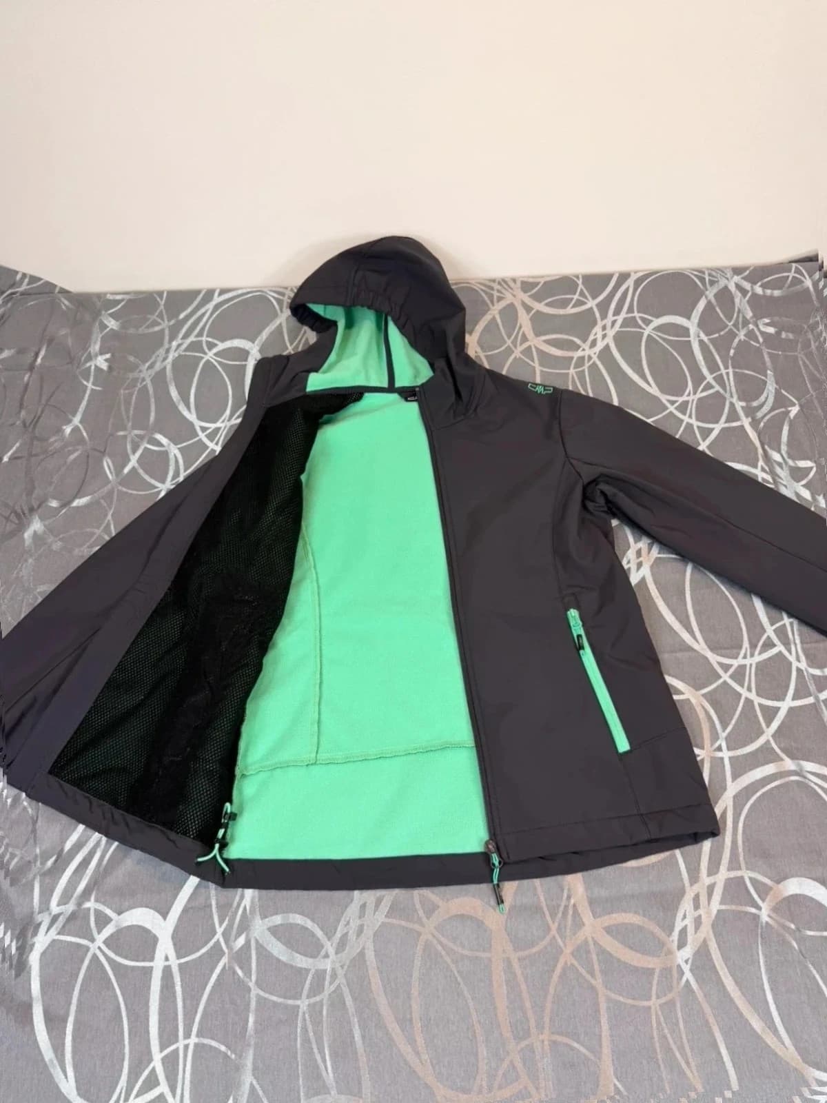 CMP softshellová bunda, velikost 176 — second hand, velmi dobrý