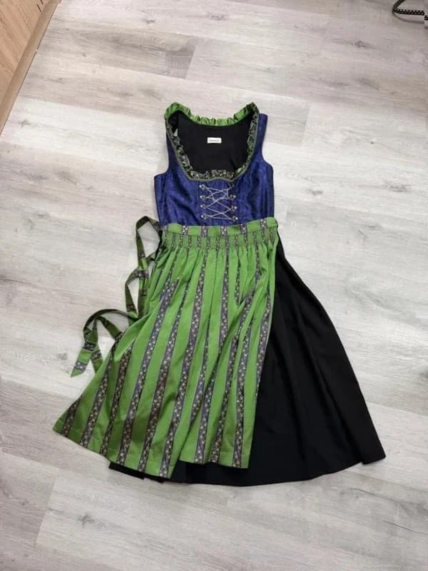 Landhause bavorské šaty / kroj / dirndl, velikost 38 — second hand, velmi dobrý