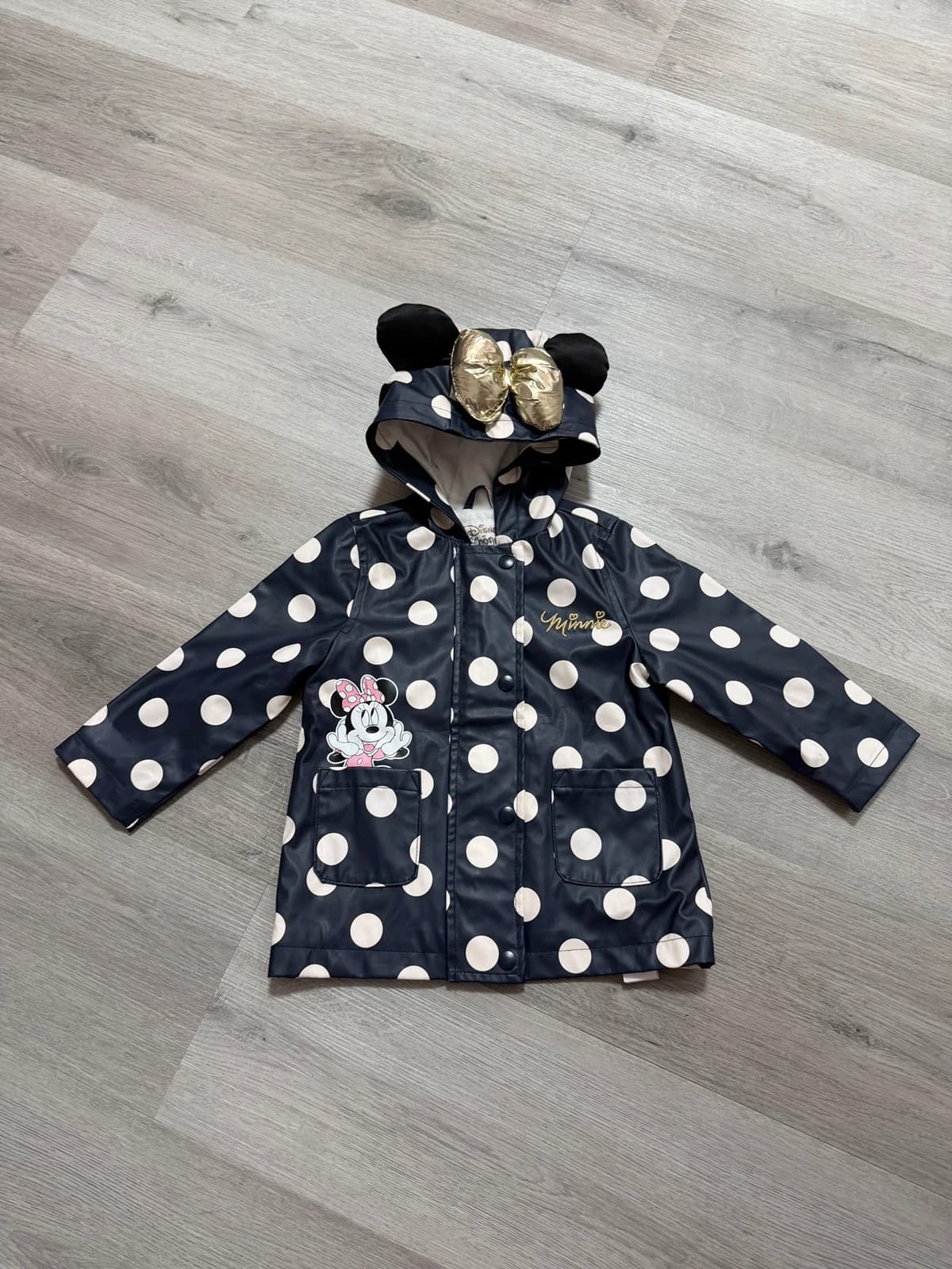 Minnie nepromokavá bunda, velikost 86 — second hand, velmi dobrý