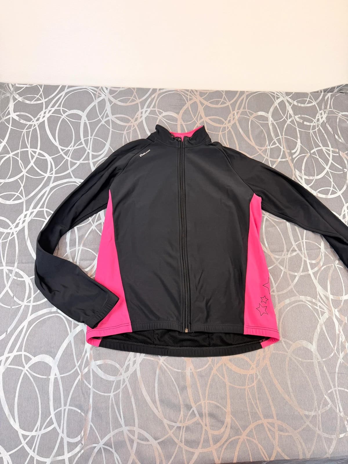 B'Twin cyklistická softshellová bunda, velikost M — second hand, velmi dobrý