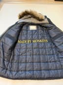 Made in monkeys parka, velikost XXL — second hand, velmi dobrý — detail 5