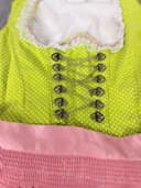 Country line bavorské šaty / dirndl / kroj, velikost 32 — second hand, velmi dobrý — detail 3
