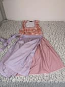 Janina bavorské šaty / dirndl / kroj, velikost 42 — second hand, velmi dobrý — detail 1