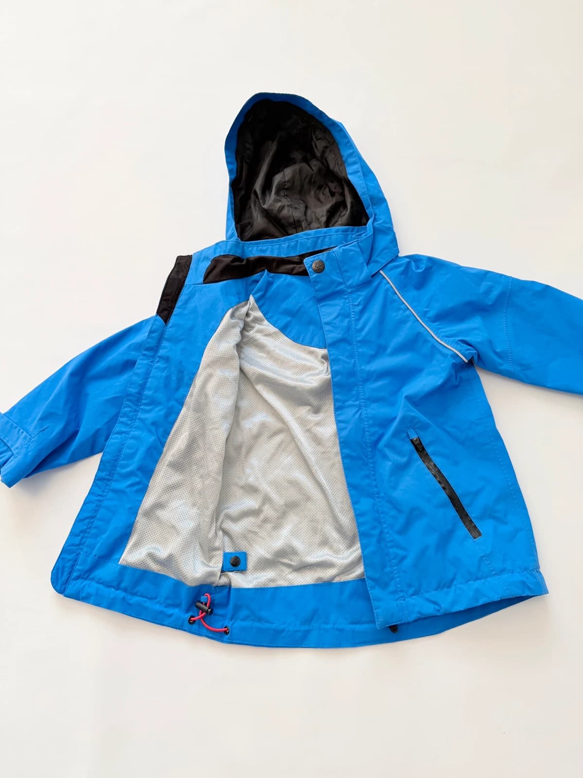 H&M nepromokavá bunda, velikost 104 — second hand, velmi dobrý